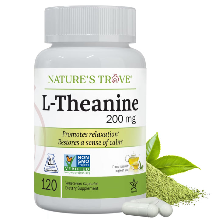 L-Theanine 200 mg — Calm Focus Ritual