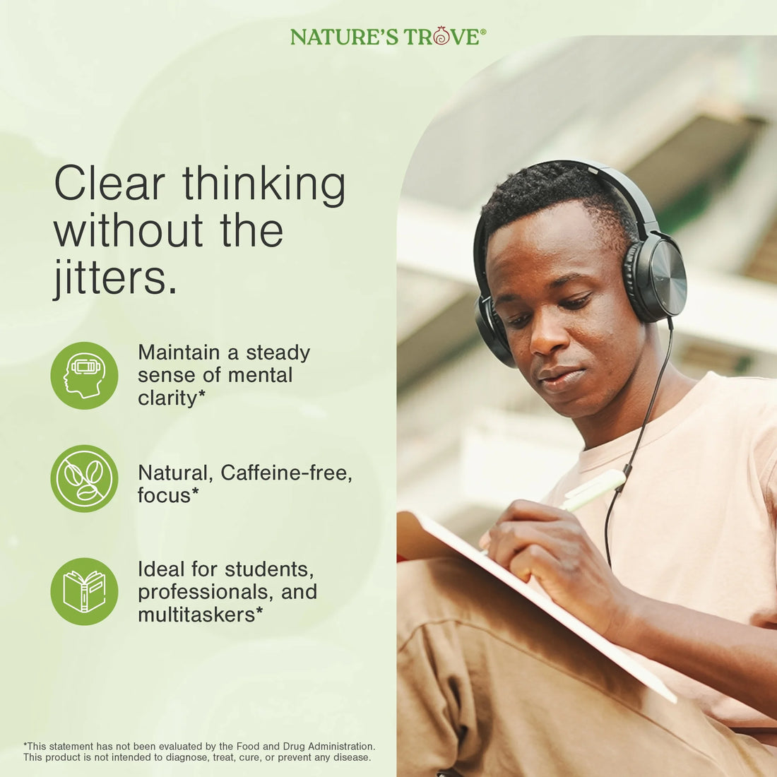 L-Theanine 200 mg — Calm Focus Ritual